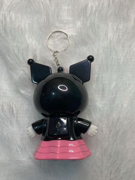 Kuromi Black Face Changing Keychain (Black)