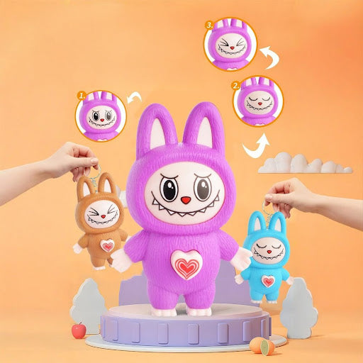 Face Changing Toy Keychain